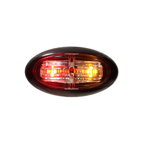 Lucidity LED Clear Lens / Amber & Red LED Marker Lamp