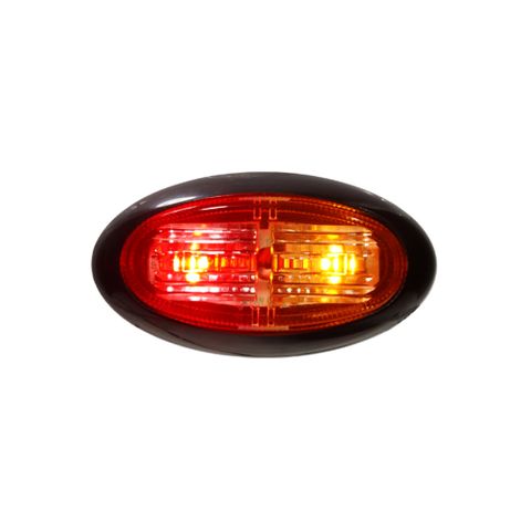 Lucidity LED Amber & Red Lens Marker Lamp