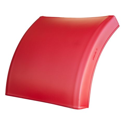 Parlok Mudguard Red &frac14; 11R22.5 Dual