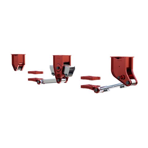 K-Hitch Suspension Kit  O/S Cast 1384mm - 355mm RH (NO 3 Leaf springs & U-bolts)