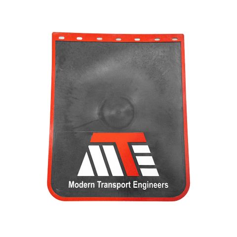 MTE Mud Flap 24x30 MTE Moulded Black PVC Rubber