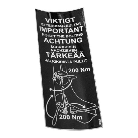 ExTe Sticker Torque / Nm S10i