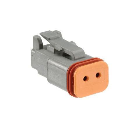 DEUTSCH MALE 2 WAY CONNECTOR WITH TERMINALS - 10Pack