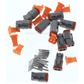 DEUTSCH MALE 2 WAY CONNECTOR WITH TERMINALS - 10Pack