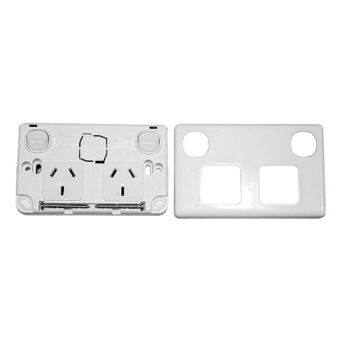 Single Phase Double 3-Pin Power Point
