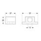 Hella Surface Mount 2 Pole Socket