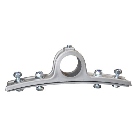 Mudguard Bracket Plastic Sliver - 4x Hole Saddle
