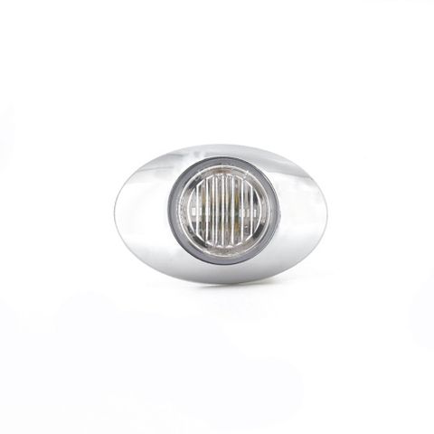 Lucidity 22333 Clear Lens / Red LED Marker Lamp