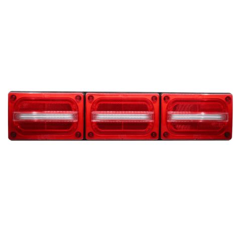 Lucidity 26085 Red/Clear/Amber Rear Combination Lamp