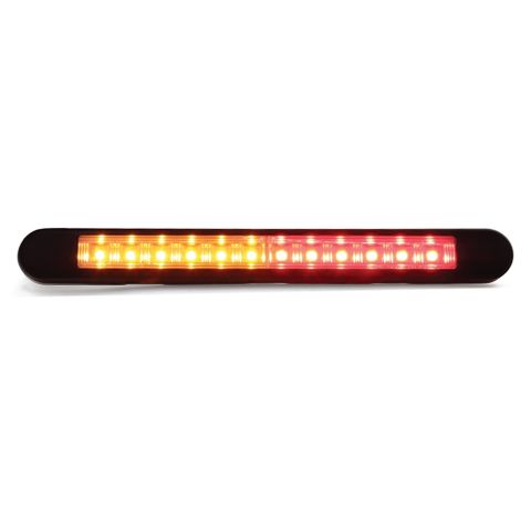 Lucidity 26154S LED Slim Line Rear Combination Lamp with Black Stainless Steel
