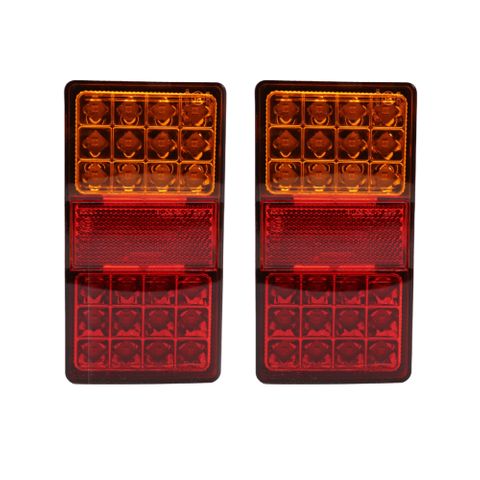 Lucidity 26002 Stop/Tail/Indicator Rear Combination Lamps - Twin Pack