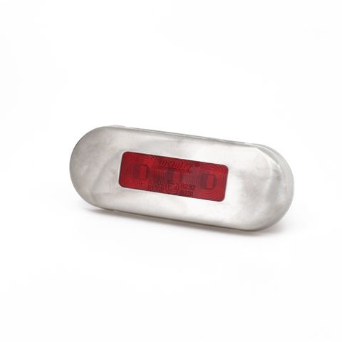 Lucidity 26260 Red Lens / Red LED - Chrome Bezel