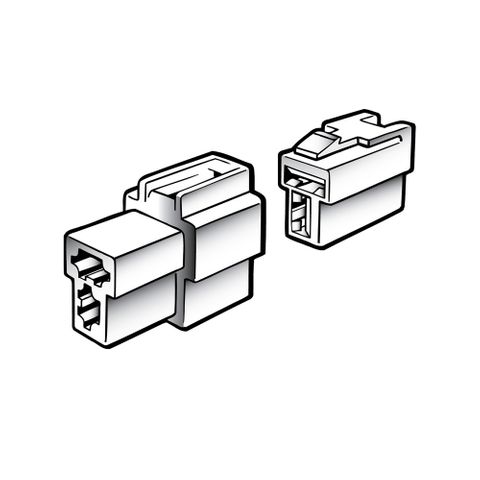 Narva 56272BL 2 Way M & F Connector Housing