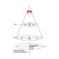 Hella DuraLED Combi-S White 50 LED Lamp - Wide Spread - Charcoal Lens
