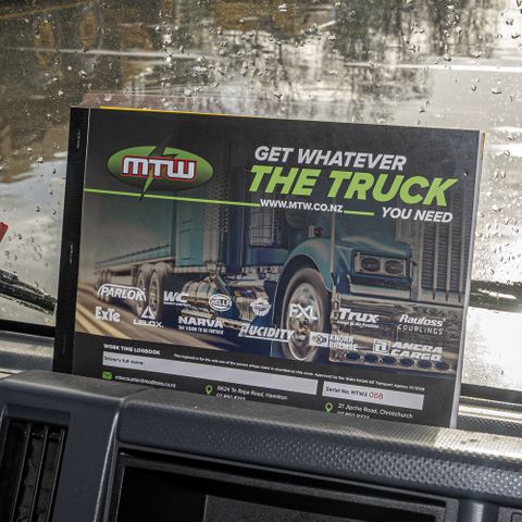 MTW A4 Drivers Log Book Triplicate & Safety Check sheet