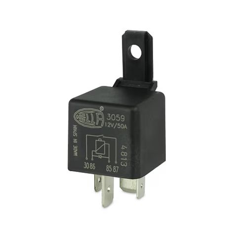 Hella 4 Pin Relay 12V - Normally Open