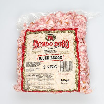 DICED BACON (2.5KG)