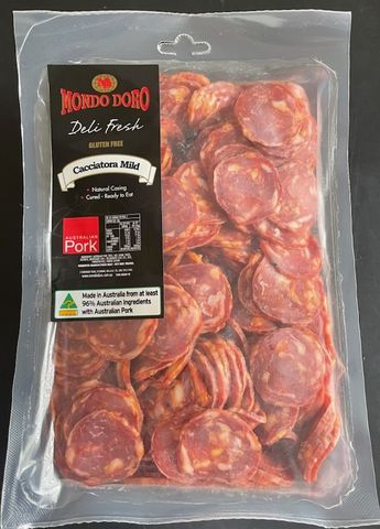 CACCIATORA SAUSAGE MILD SLICED 1KG