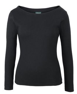 L/S Boat Neck Tee - Womens