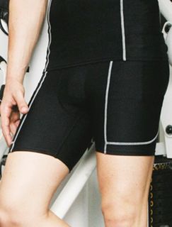 Cropped Bike Shorts