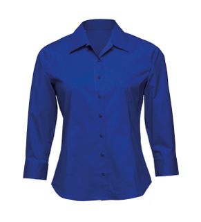 Stretch Fitted Blouse - Womens