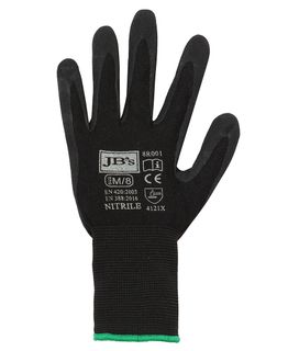 JB's Black Nitrile Glove (12 Pack)