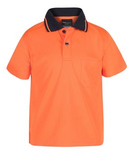 Hi-Vis Non Cuff Traditional Polo - Kids (Infant)