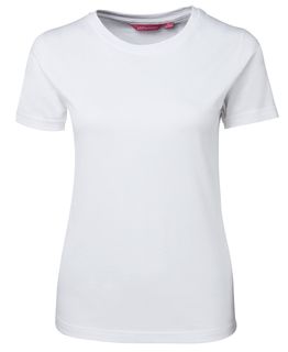 Fitted Tee (White) - Womens