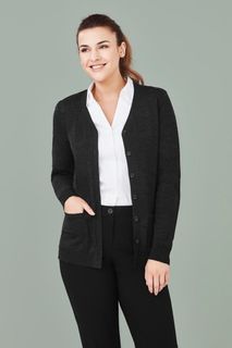Button Front Cardigan - Womens
