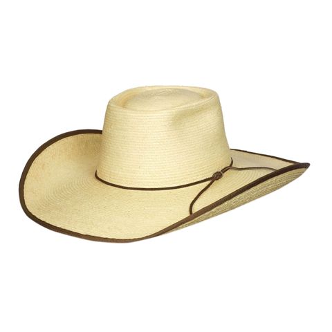 Alex 4.5" Brim Palm Straw Cowboy Hat - HG45ALEX