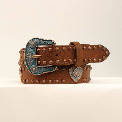 Girl's Copper Studs Belt - DA5294