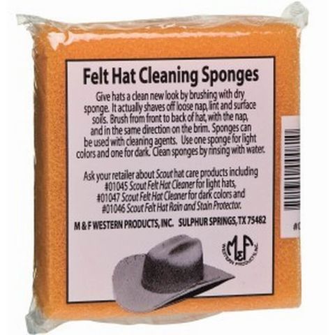 M & F Western Felt Hat Cleaner for Dark Colors