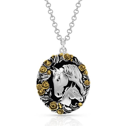 Winner's Circle Horse Necklace - NC4688