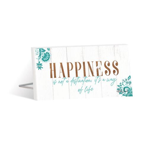 Country Happiness Sentiment Plaque - KBD-1931