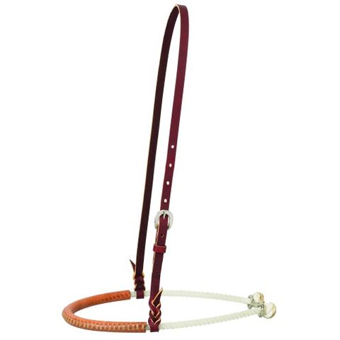Leather Covered Rope Noseband - WEA30-0144