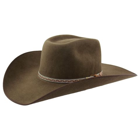 4X Smokin Gun Felt Cowboy Hat - RERWSGUN7942KB
