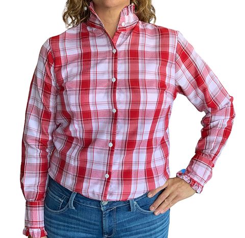 Women's Lilly Check L/S Shirt - LILLYRD