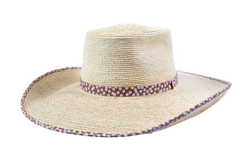 Ava 4.5" Bound Edge Palm Cowboy Hat - HG45AVBS