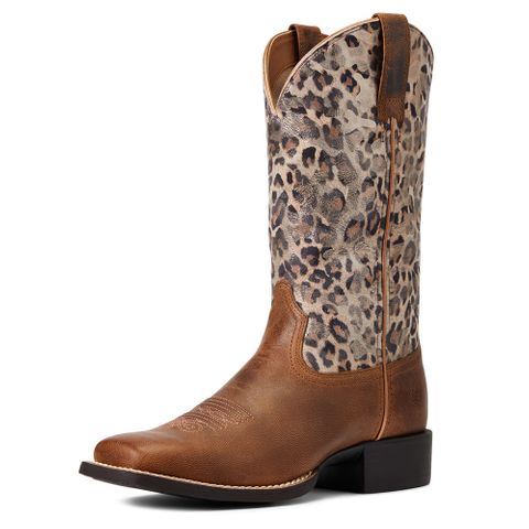 Women's Round Up Wide Square Toe Boot - 10040363