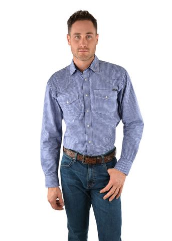 Men's Ralley Western L/S Shirt - X2W1111729