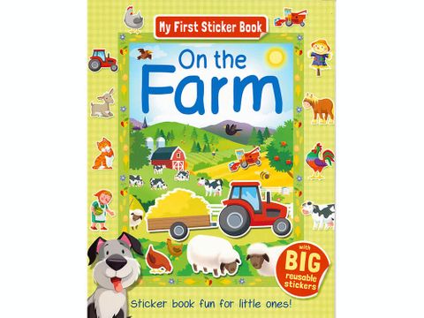 On The Farm- My First Sticker Book - BMS583540