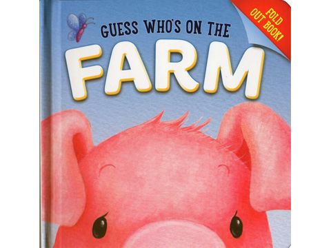 Guess Who's On The Farm Book - BMS168024