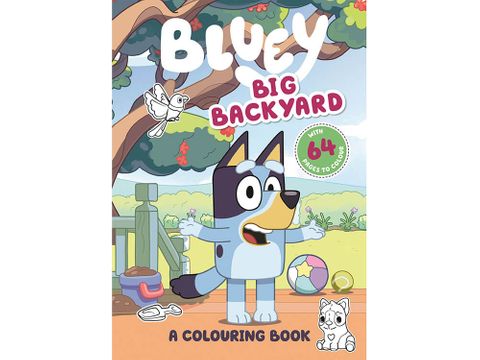 Bluey Big Backyard Clouring Book - PEN896621