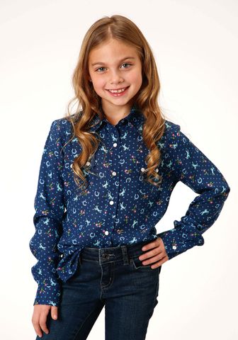 Girl's Five Star Collection L/S Shirt - 80590049