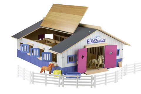 Stablemates Farm Deluxe Stable Playset - TBS59215