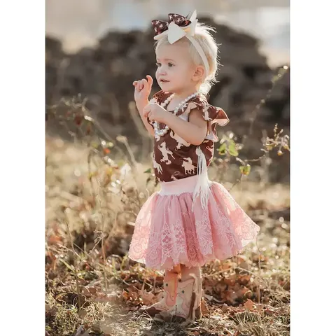 Girl's Toddler Chiffon Skirt - CS02