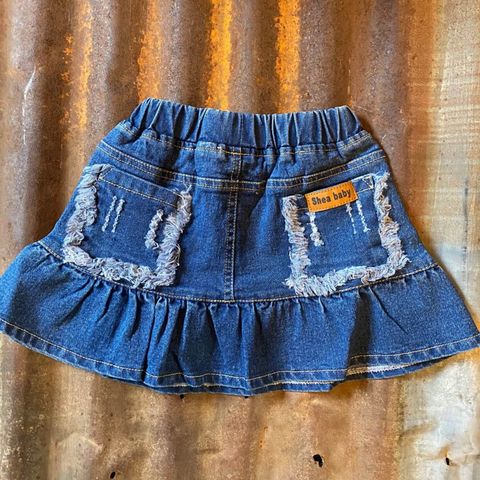 Toddler Girl's Denim Skirt - SBD01