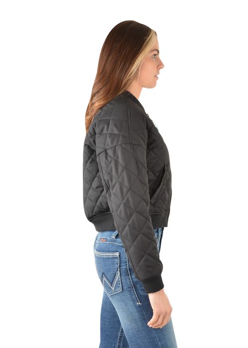 Grey bomber jacket on sale womens