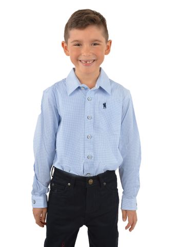 Boy's William Print L/S Shirt - T3W3139030