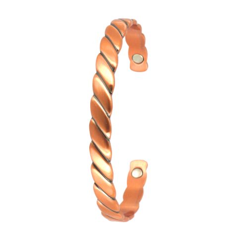 Rope Twist Copper Bracelet - B610